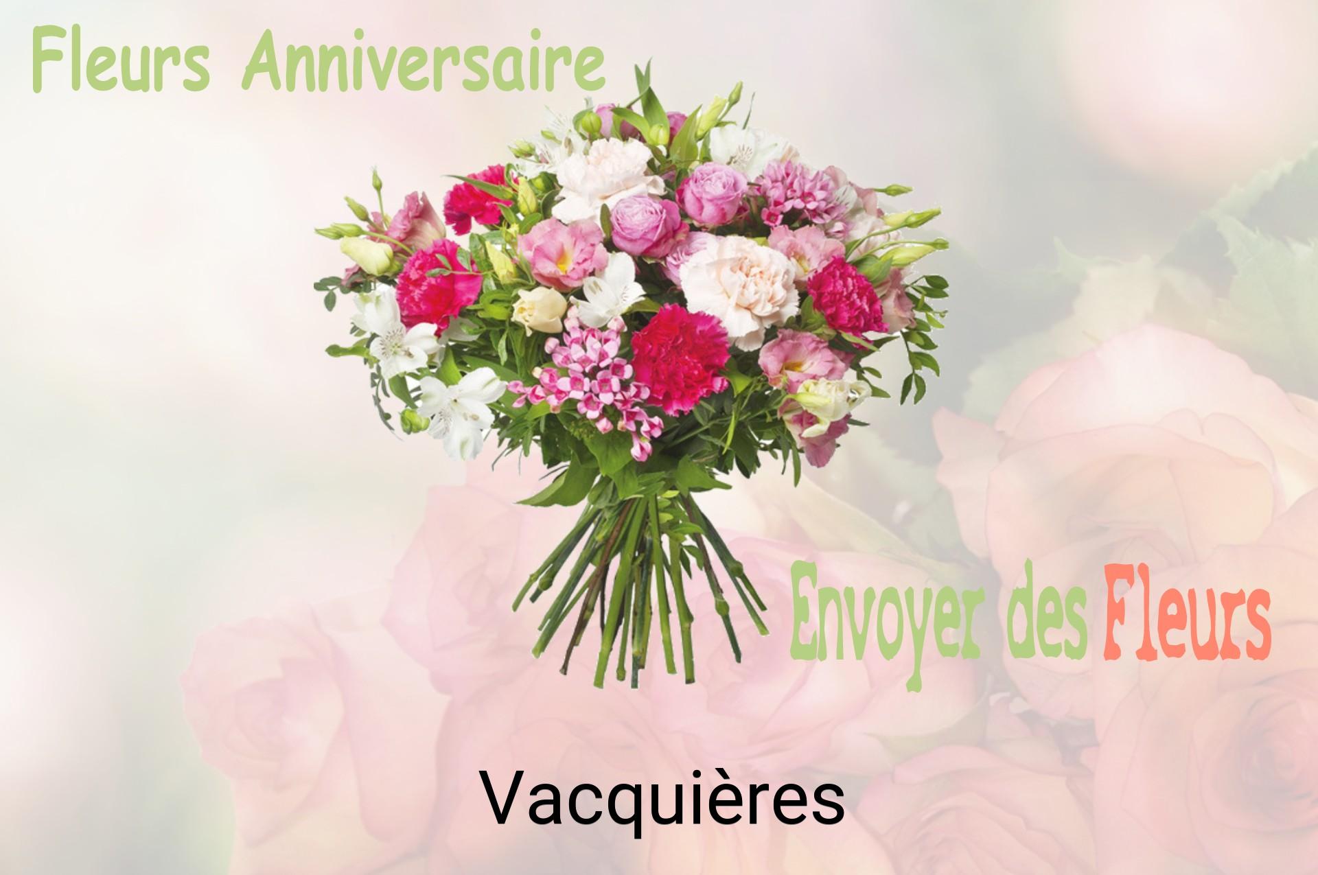 Bouquet de fleurs d’anniversaire livré à Vacquières